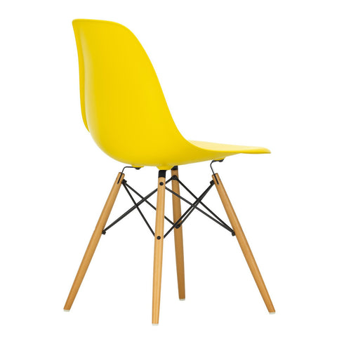 Cadeira Eames em Plástico DSW / Ácer Dourado
